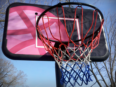 Dribbble Hoop backboard dan cederholm dribbble hoop streetball vinyl