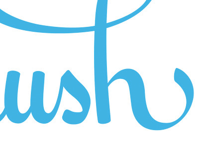 Soft Broadpen digital lettering