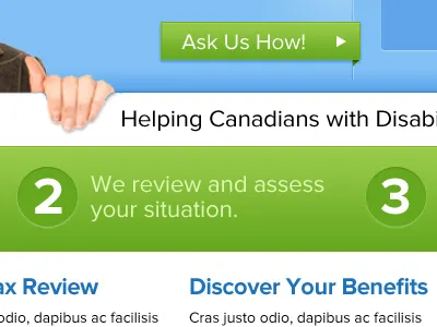 Taxes business clean folds professional ribbons simple web design