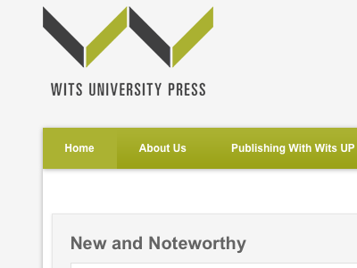 Press header green logo menu nav
