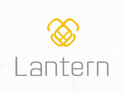 Lantern Photography: V2 grey lantern logo photography yellow