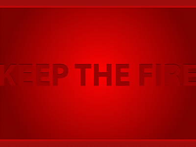Keep The Fire black fire fireworks playing red