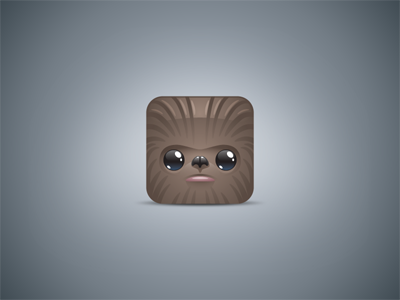 HUUUUURRRRGGRRRRUUURRRGGGHHH!! brown chewbacca chewie fan art fur furry gray huuurrrggrrrr huuurrrrgrrruuuuurrrrgghh!! huuuurrrrrrr icon ipad iphone star wars starwars wookie