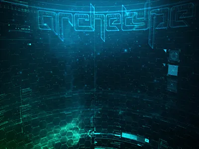 Archetype UI Background for iPhone background digital game interface ipad iphone iphone4 scifi space ui