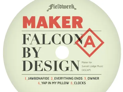 Falcon Label label type vinyl