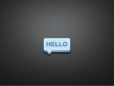 Hello Block Bubble box bubble coaches loupe comic graphic hello icon text web