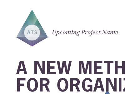 ATS • Webpage ats blue green logo purple violet webpage website