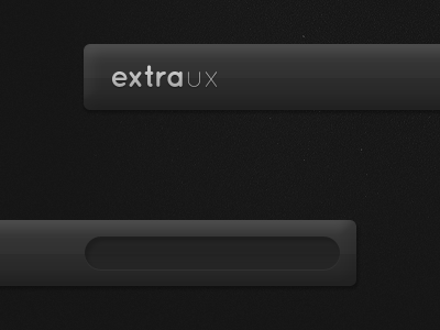 Header bar black gloss texture