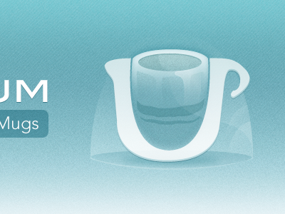 Mug Store blue icon store texture webpop