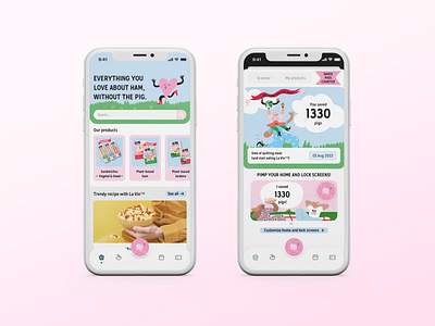 🐷 La Vie™ Foods App (Concept) concept foodtech iosapp laviefoods mobiledesign sustainability ui usecase ux