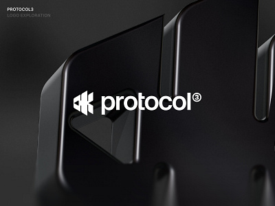 protocol3 / logo exploration ai brand brandidentity branding crypto darkmode design exploraiton identity logo logotype modern sign symbol tech visualidentity web3