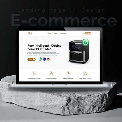 E-commerce landing page design air fire landing page air fire web design air fire website e commerce figma figma design graphic design landing page landing page design one product landing page product design product led ux saas saas uiux design tranding webdesign ui design uiux user friendly design web design