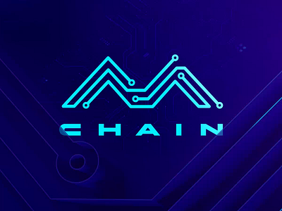 Blockchain Logo branding logo