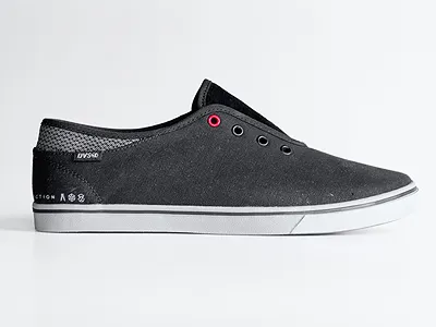 Fiction Shoe black branding canvas dvs fiction footwear icons logo red shoe symbols waxed