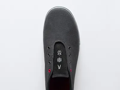Fiction Shoe black branding dvs fiction footwear icons logo red shoe symbols waxed canvas