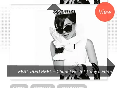 Featured Reel View Video + Tags Element banner black and white chicago red sex tags text thumbnail wrap