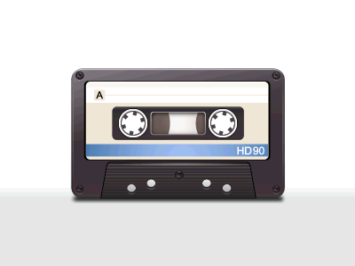 Tape Cassette (Rotating) animation fireworks fun gif