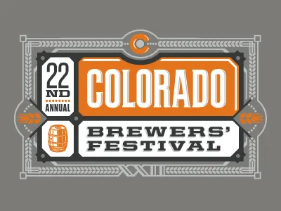 Brewfest 2011 beer brewery colorado logo typography wheat