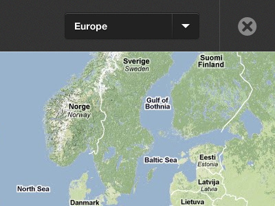 Surfed It Map Improvements drop down google maps api map panto surfing ui