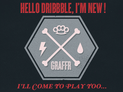 Graffr On Dribbble free throw heading logo rookie