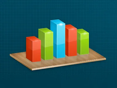 bar chart icon wip chart grid icon wood