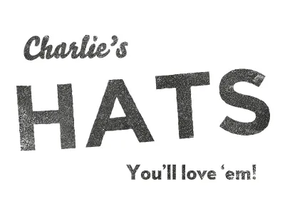 Experimenting with Textures & Vintage Type article bello blog gotham grunge texture type verlag vintage