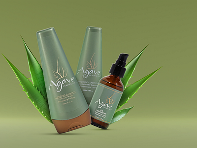 Agave Products website banner agave cosmetic cosmetic banner graphic design ui آرایشی بهداشتی بنر بنر محصولات آرایشی