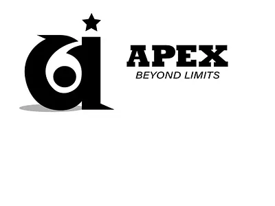 APEX mountaineering company logo branding graphic design logo