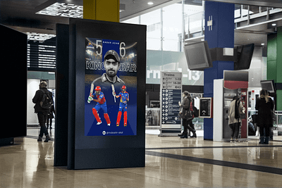 SOCIAL MEDIA POST DESIGN 3d babar azam cricekt post design cricket post graphic design king king babar mockup mockup idea mockups motion graphics post design psl post design social media post