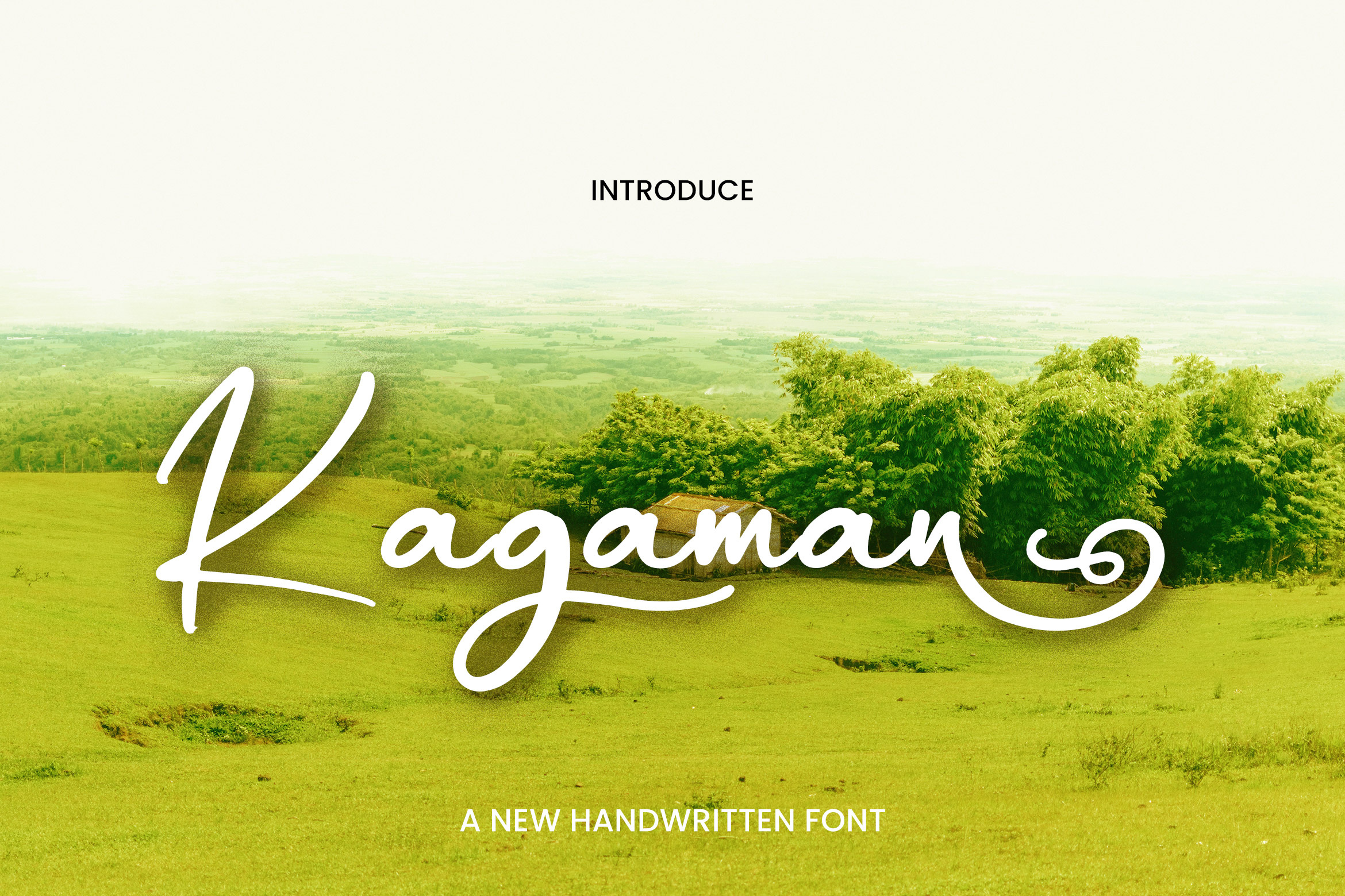 Kagaman Font handwritten