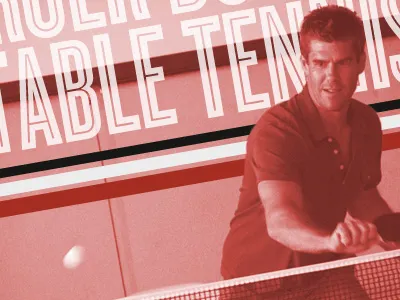 Table Tennis Bar cyclone ping pong retro table tennis