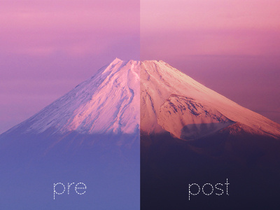 Big Pink Mountain lion mountain pink psd