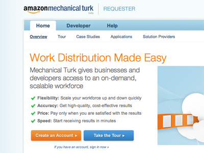 MTurk amazon blue koibot mturk orange