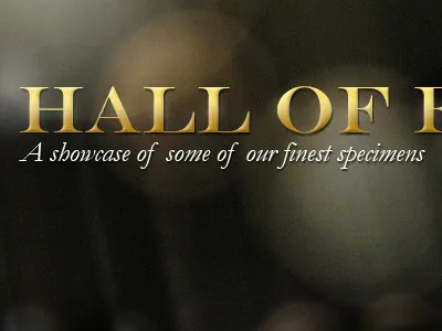 Cooperplate Gold bokeh copperplate gothic gold