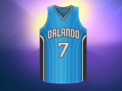 Go Magic! blue jersey magic nba orange orlando purple