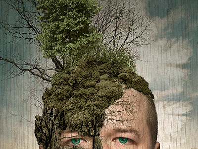 Masquerade: Treeman (Starting) design mask masquerade nature photo manipulation photoshop portrait poster treeman