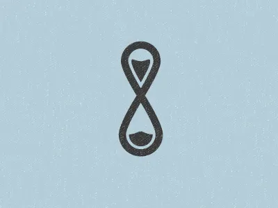 Hourglass blue for fun