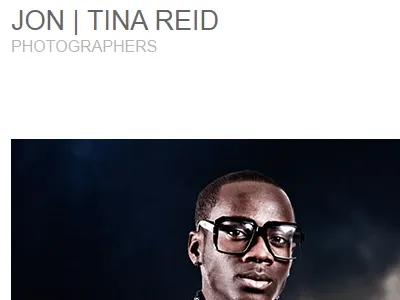 Jon & Tina Reid | Photographers photography website