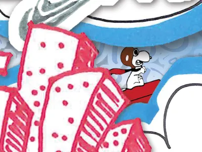 Easter egg blue clouds easter hidden layers photoshop red snoopy visible