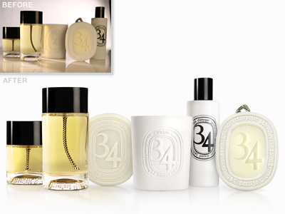 Fragrance collection photoshop fun
