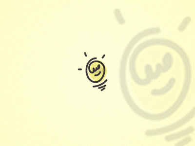 SmileBulb bulb light smile yellow