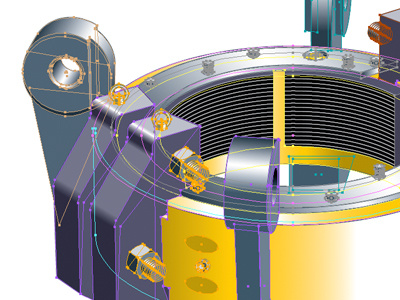 Tension Ring illustration illustrator technical vector