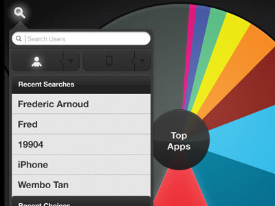 Search Users ipad search users