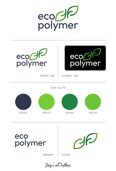 Eco Polymer - Logo, Logo design branding graphic design logo