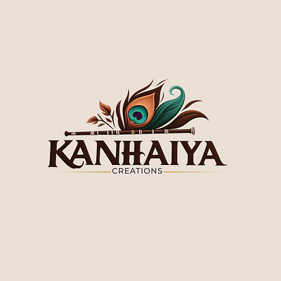 Kanhaiya Creation Website Logo Design adobe illustator brand design brand logo branding graphic design logo logo design website logo