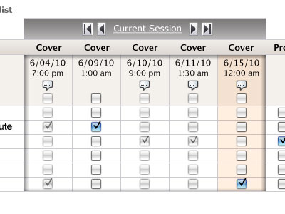 Shortgrid data grid scroll ui