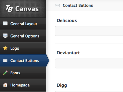 TB Canvas WP Theme Framework web design wordpress
