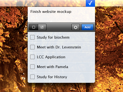 Menubar to-do mac menubar to do