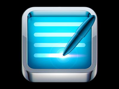 eNote Taker app icon icon icons softfacade ui