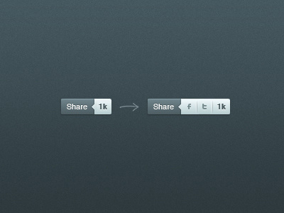 Share this... v2 icon share social widget